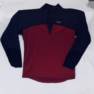 Simms pullover lightweight sweater, half-zip
